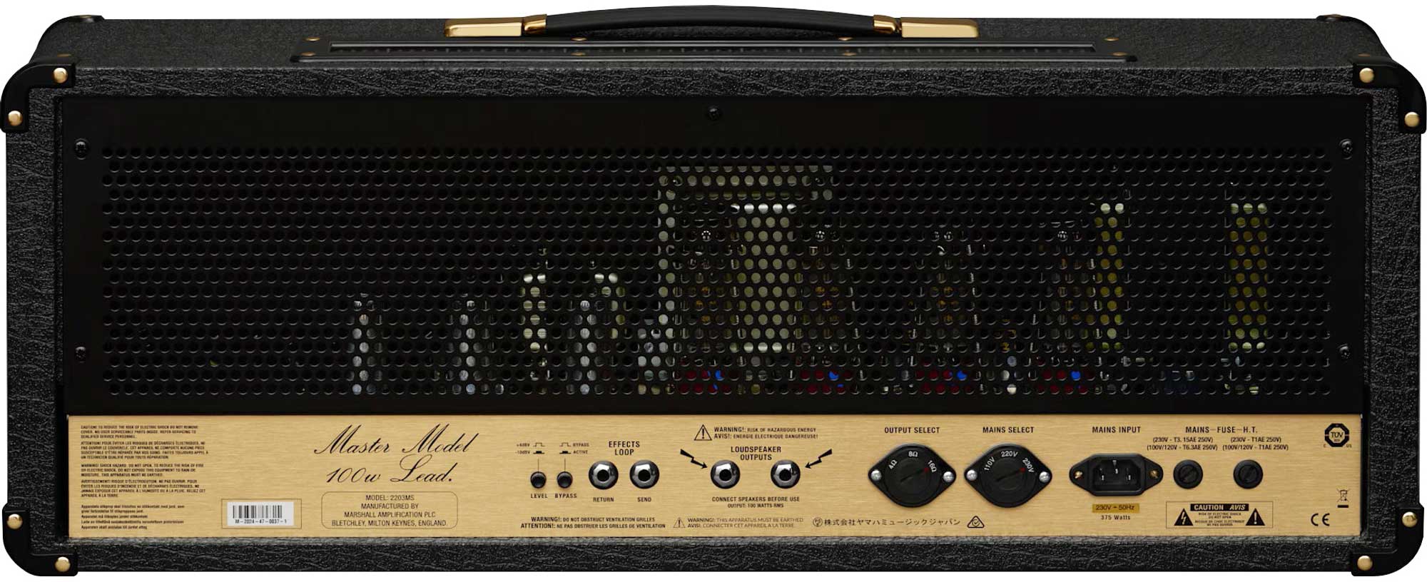 Marshall Jcm800 Modified Head 2203 100w El34 - Gitaarversterker top - Variation 2