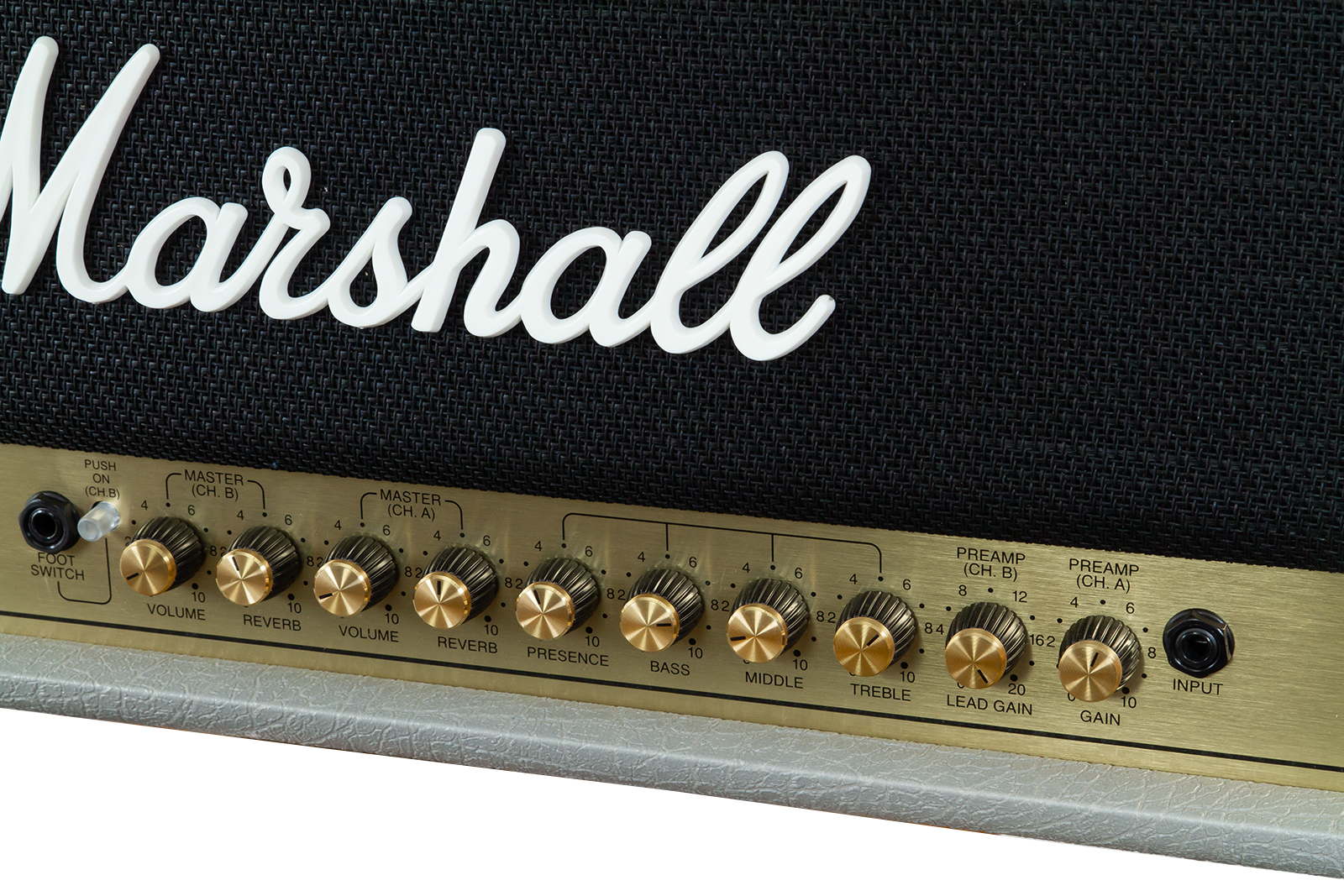 Marshall Jcm900 4100 Vintage Reissue Head 100w El34 Silver - Gitaarversterker top - Variation 3