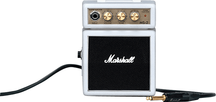 Marshall Ms-2 White - Elektrische gitaar mini versterker - Variation 1