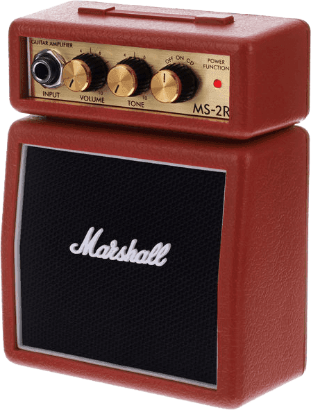 Marshall Ms-2 Red - Elektrische gitaar mini versterker - Variation 1