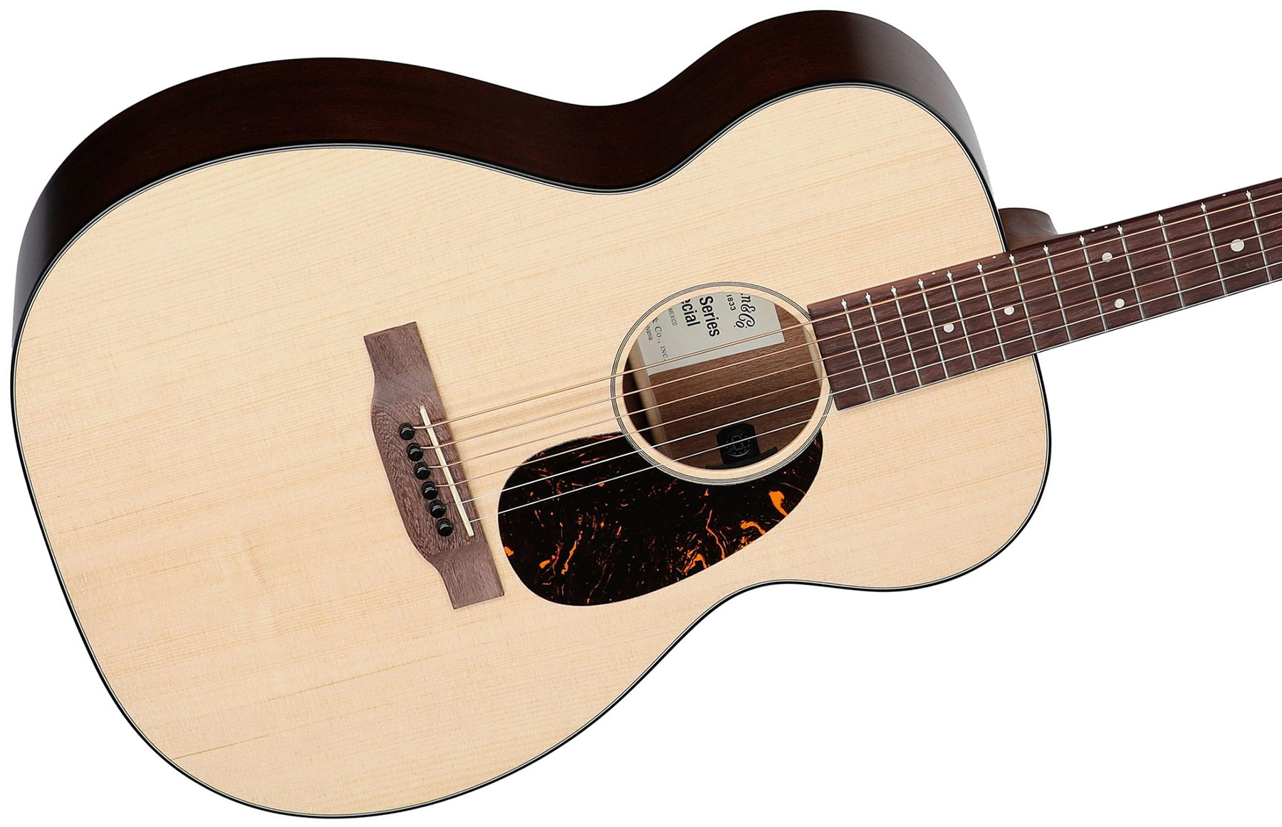 Martin 00-10e Special Road Grand Concert Shsc Epicea Sapele Rit - Natural Satin - Volksgitaar - Variation 2