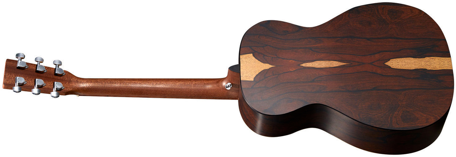 Martin 0x2e Parlor Shsc Epicea Cocobolo Hpl Ric - Natural Satin - Folk gitaar - Variation 1