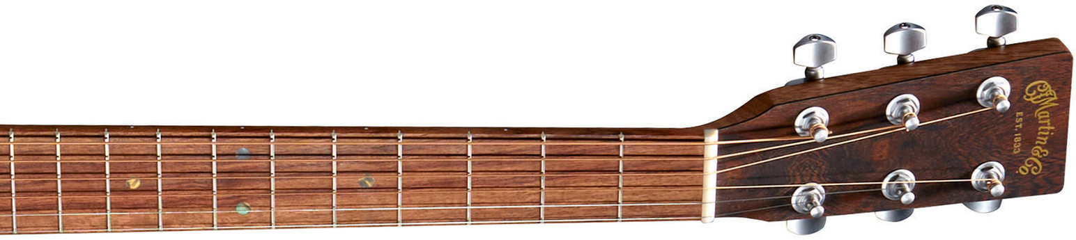 Martin 0x2e Parlor Shsc Epicea Cocobolo Hpl Ric - Natural Satin - Folk gitaar - Variation 3