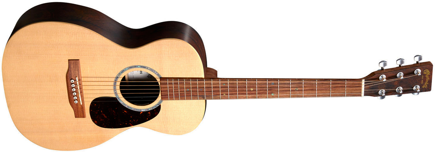 Martin 0x2e Parlor Shsc Epicea Cocobolo Hpl Ric - Natural Satin - Folk gitaar - Main picture