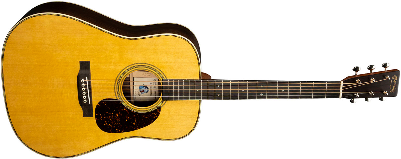 Martin Billy Strings D28 Dreadnought Epicea Palissandre Eb - Natural Antique Toner - Volksgitaar - Main picture