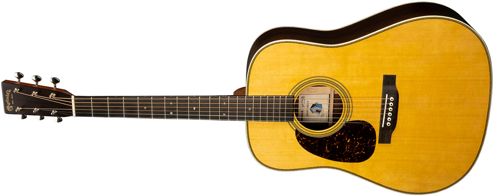 Martin Billy Strings D28 Lh Dreadnought Gaucher Epicea Palissandre Eb - Natural Antique Toner - Volksgitaar - Main picture