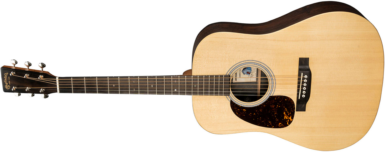 Martin Billy Strings Dx2e Lh Signature Dreadnought Gaucher Epicea Palissandre Hpl Eb - Natural Satin - Volksgitaar - Main picture