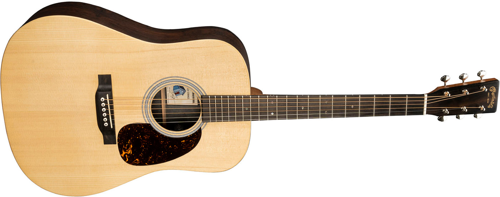 Martin Billy Strings Dx2e Signature Dreadnought Epicea Palissandre Hpl Eb - Natural Satin - Volksgitaar - Main picture