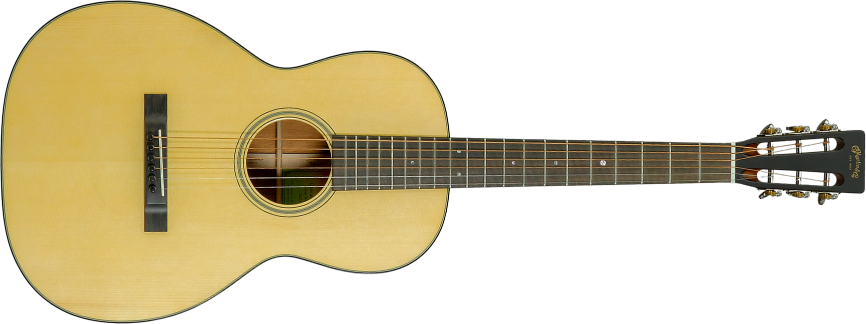 Martin Custom Shop Cs-00-c25004861 Grand Concert Shsc Epicea Adirondack / Acajou Eb #2957971 - Natural Aging Toner - Folk gitaar - Main picture