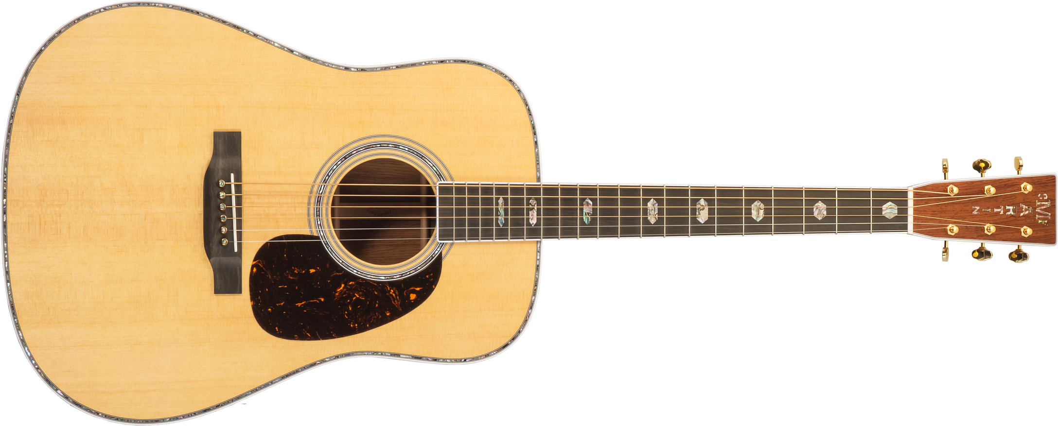 Martin Custom Shop Cs-d-c23036414 Dreadnought Epicea Sitka / Palissandre Guatemala Eb #2816486 - Natural Aging Toner - Folk gitaar - Main picture