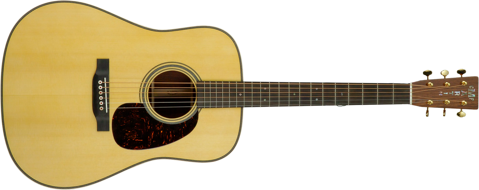 Martin Custom Shop Cs-d-c24055346 Dreadnought Epicea Carpates / Palissandre Guatemala Eb #2997714 - Natural Aging Toner - Dreadnought gitaar - Main pi