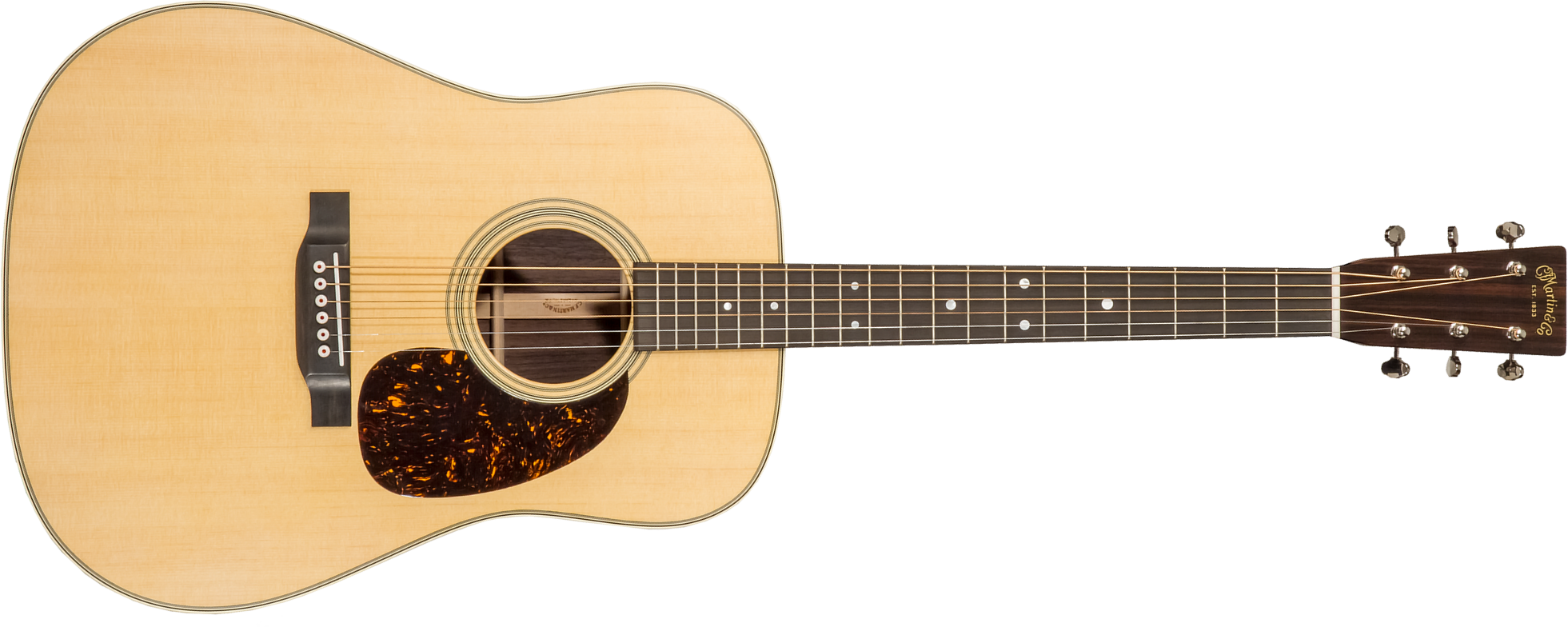 Martin D-28 Standard Dreadnought Epicea Palissandre Eb - Satin Aging-toner - Westerngitaar & electro - Main picture