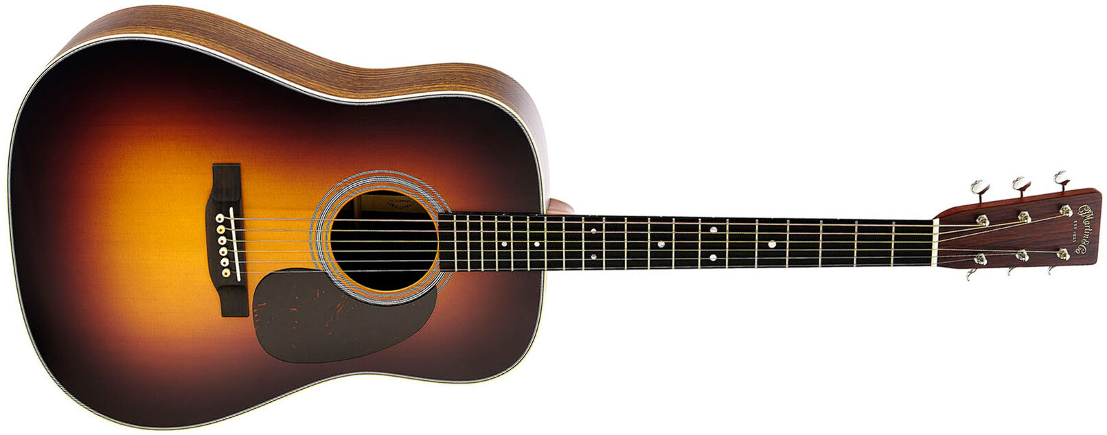 Martin D28 Standard Golden Era Epicea Palissandre Eb - 1935 Sunburst Gloss - Volksgitaar - Main picture