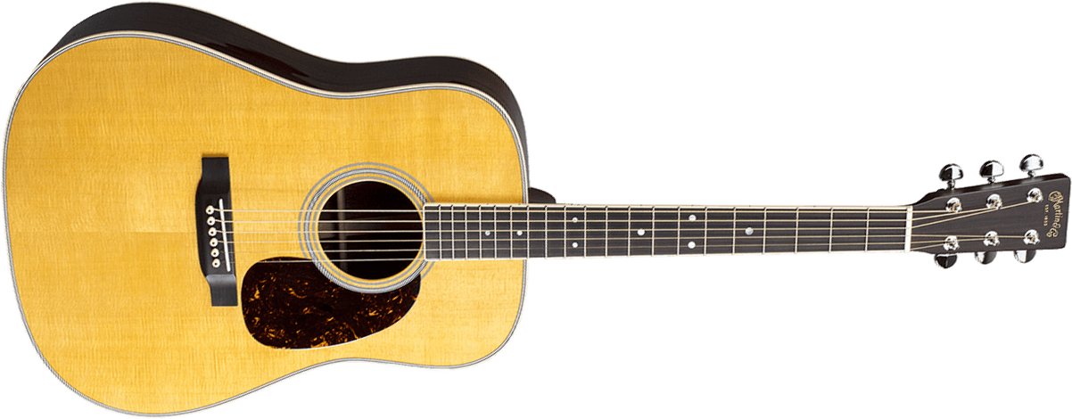 Martin D35 Standard Golden Era Dreadnought Epicea Palissandre Eb - Natural Gloss - Volksgitaar - Main picture