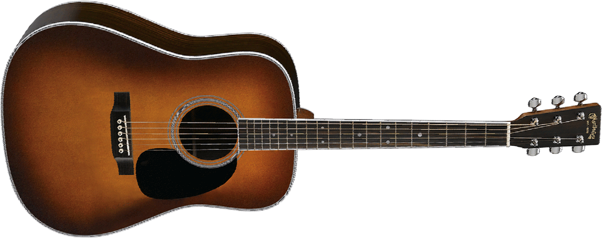 Martin D35 Standard Golden Era Dreadnought Epicea Palissandre Eb - 1933 Ambertone Gloss - Volksgitaar - Main picture