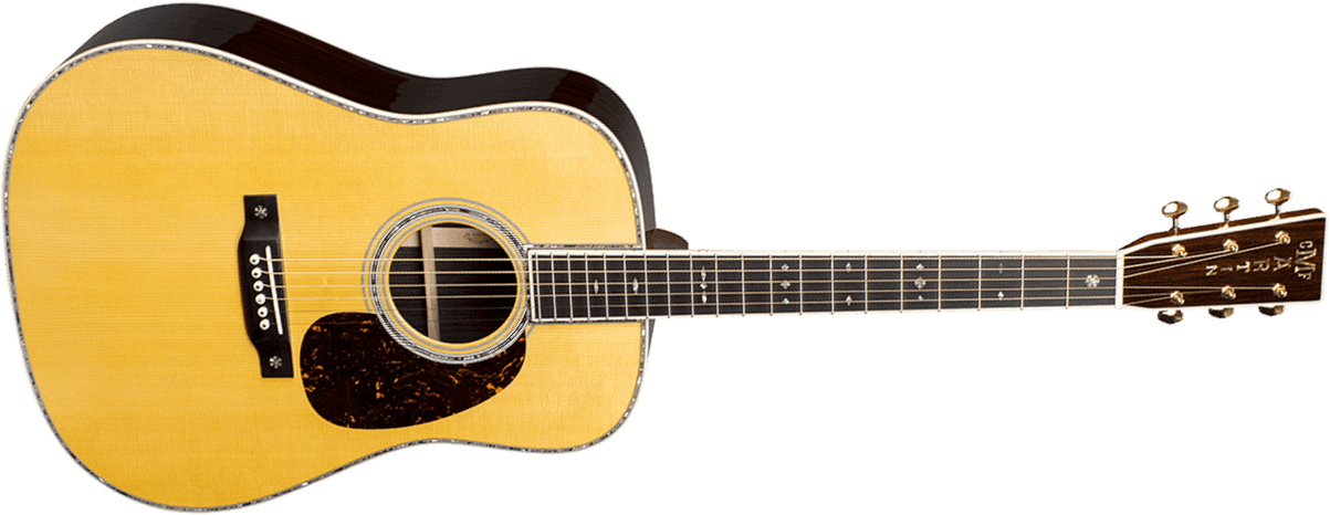 Martin D42 Standard Golden Era Dreadnought Epicea Palissandre Eb - Natural Gloss - Volksgitaar - Main picture