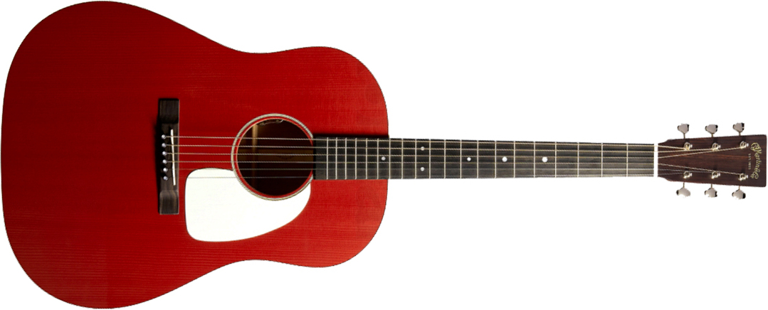 Martin Dss16e Dreadnought Epicea Acajou Eb - Cherry Cola - Folk gitaar - Main picture