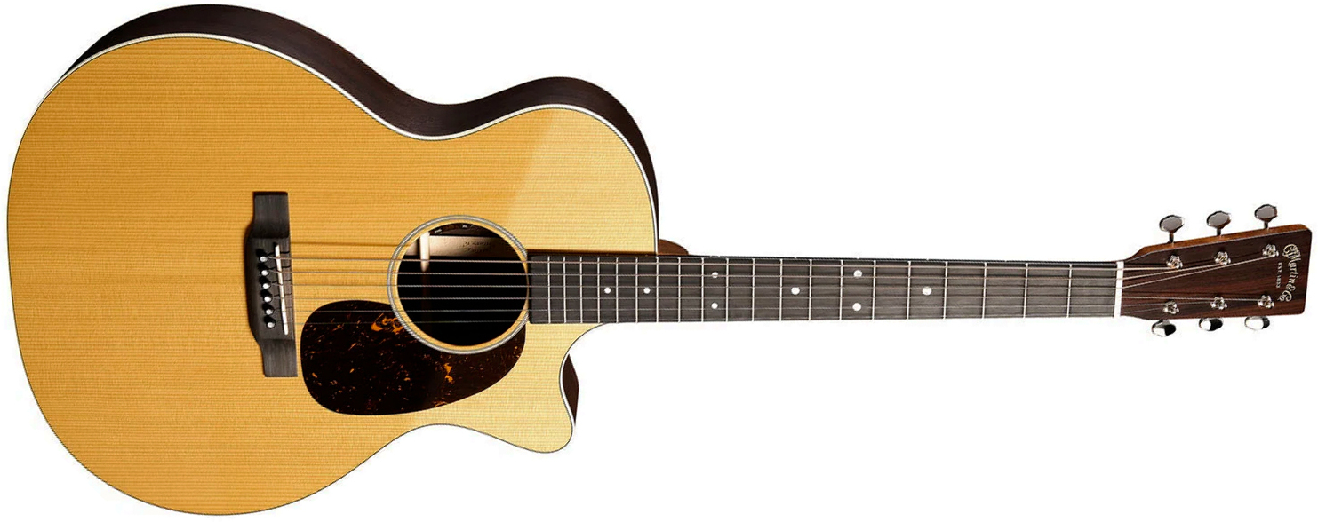 Martin Gpc16e (baggs Element) Grand Performance Cw Epicea Acajou Eb - Natural - Folk gitaar - Main picture