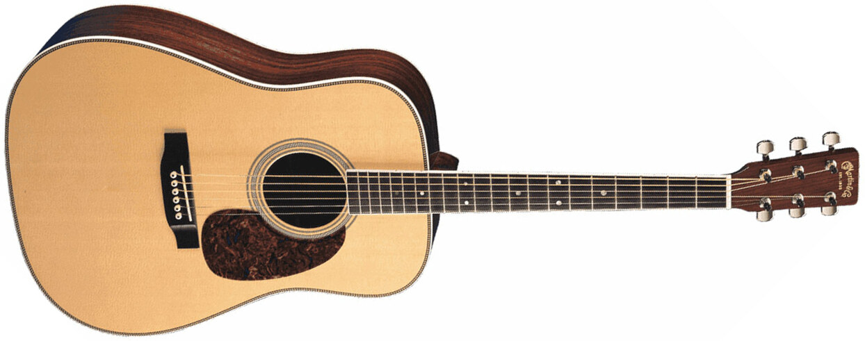 Martin Hd-35 Standard Re-imagined Dreadnought Epicea Palissandre Eb - Natural - Westerngitaar & electro - Main picture