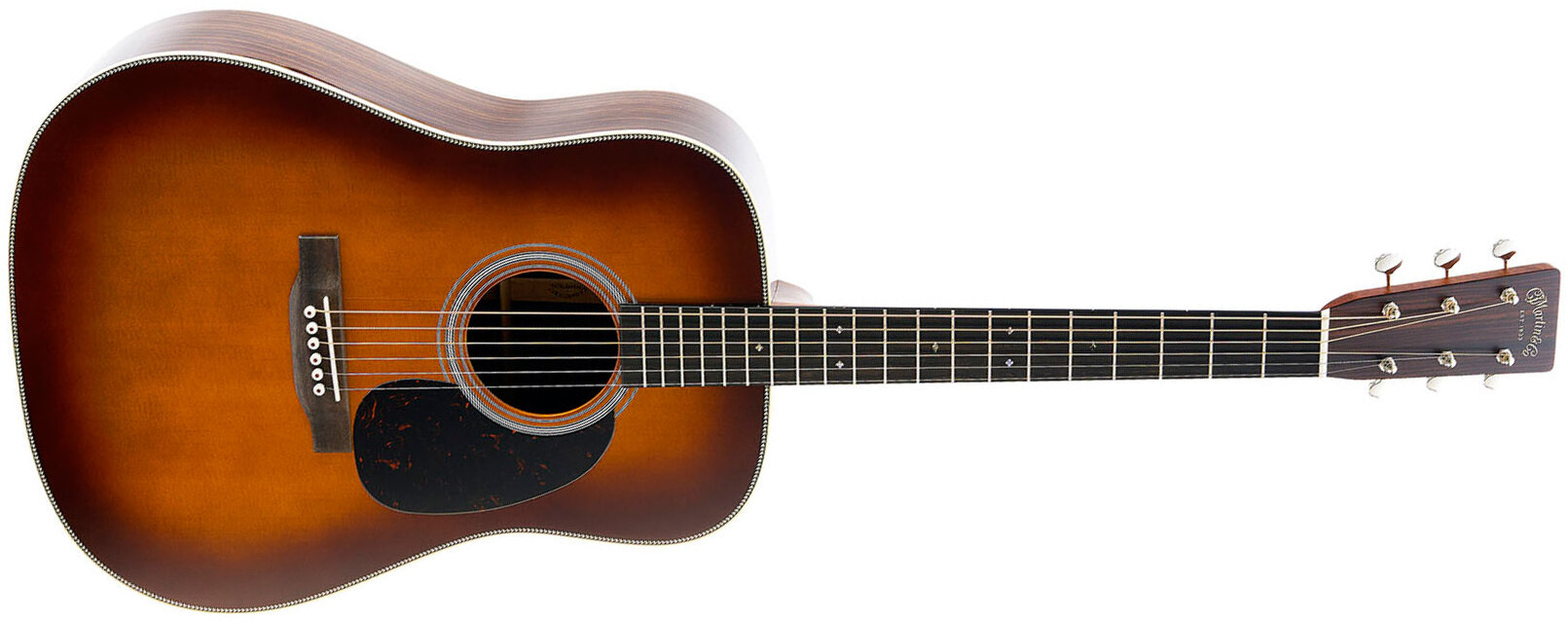 Martin Hd28 Standard Golden Era Dreadnought Epicea Palissandre Eb - Ambertone Gloss - Volksgitaar - Main picture