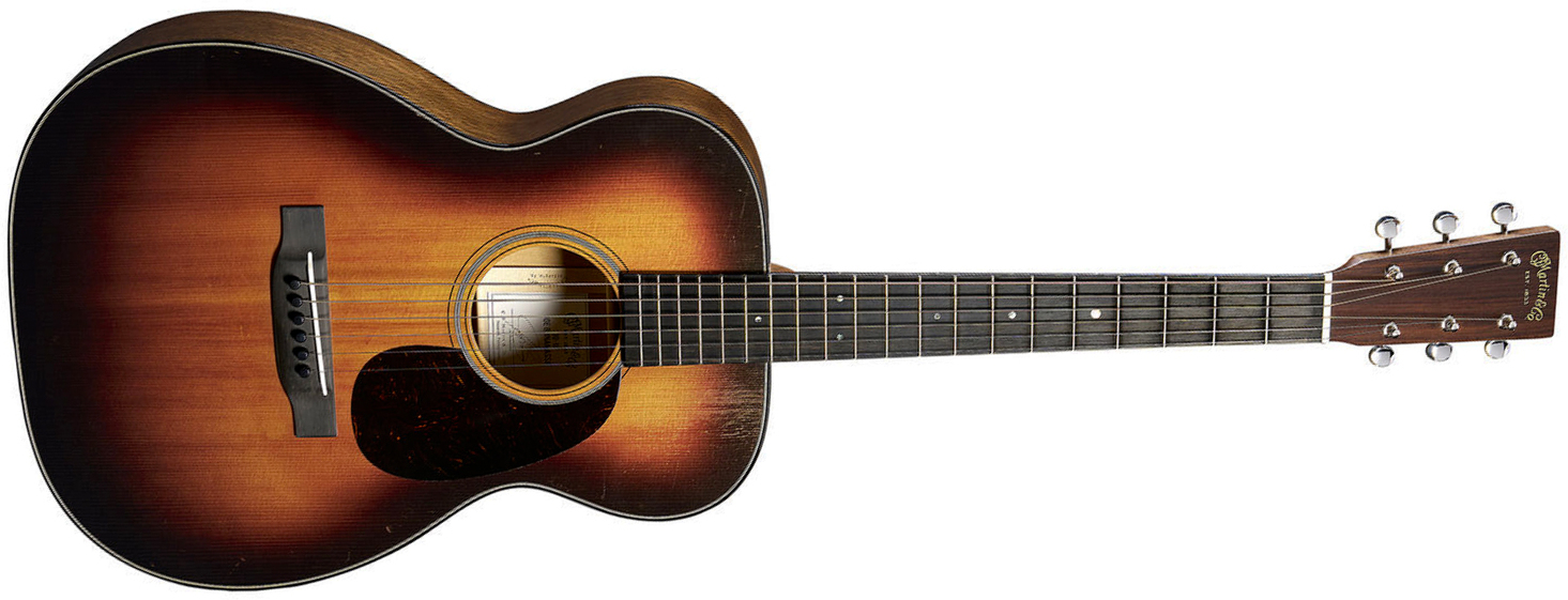 Martin Joe Bonamassa 0018 Signature Grand Concert Epicea Acajou Eb - 1937 Joe Bonamassa Sunburst - Folk gitaar - Main picture