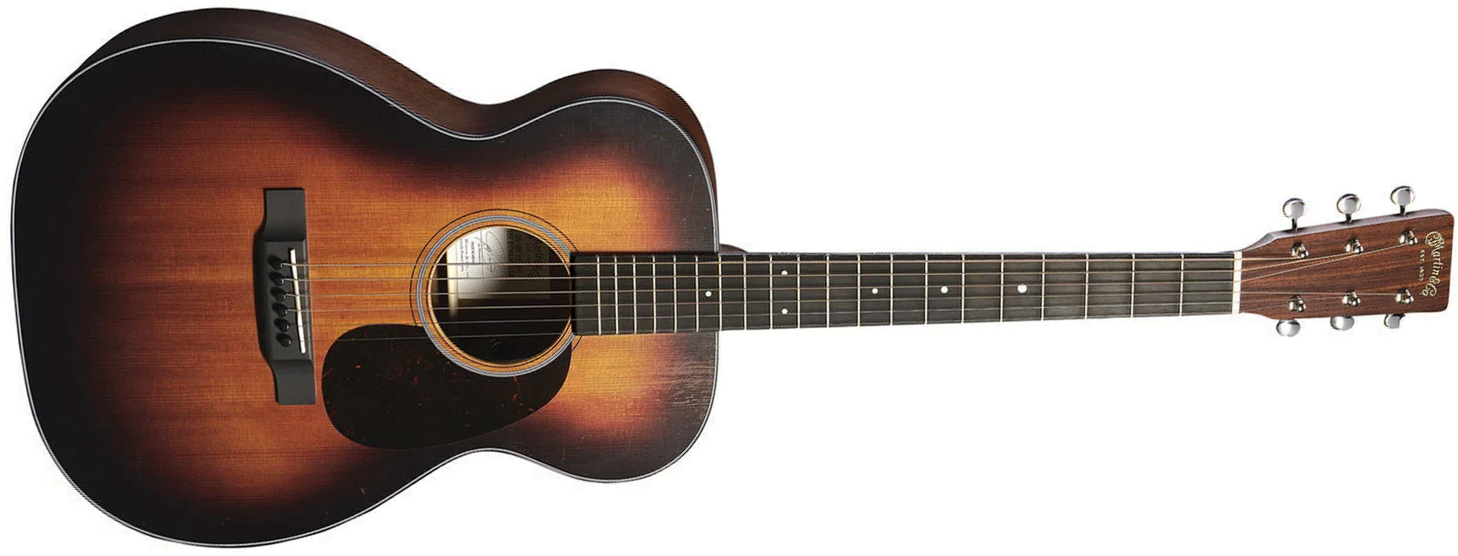 Martin Joe Bonamassa Road 0010e Retro  Signature Grand Concert Epicea Sapele Eb - 1937 Joe Bonamassa Sunburst - Folk gitaar - Main picture