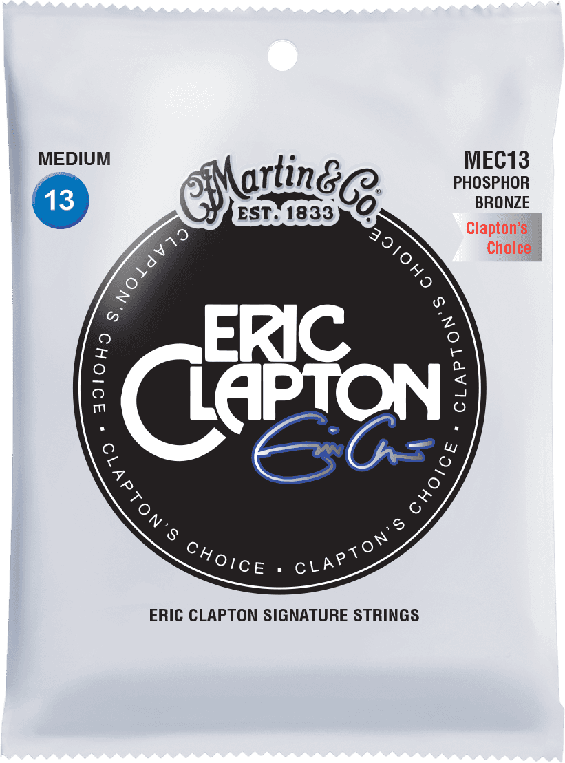 Martin Mec13 Eric Clapton 92/8 Phosphor Bronze Acoustic Guitar 6c 13-56 - Westerngitaarsnaren - Main picture