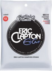 Westerngitaarsnaren  Martin MEC12 Eric Clapton 6-String Acoustic Guitar 92/8 Phosphor Bronze 12-54 - Snarenset