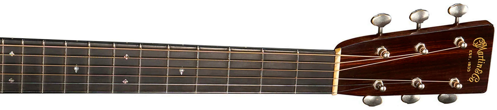 Martin Custom Shop 00028 1937 Madagascar Rosewood Shsc Epicea Palissandre Eb - Natural Aged Toner Vintage Gloss - Folk gitaar - Variation 3