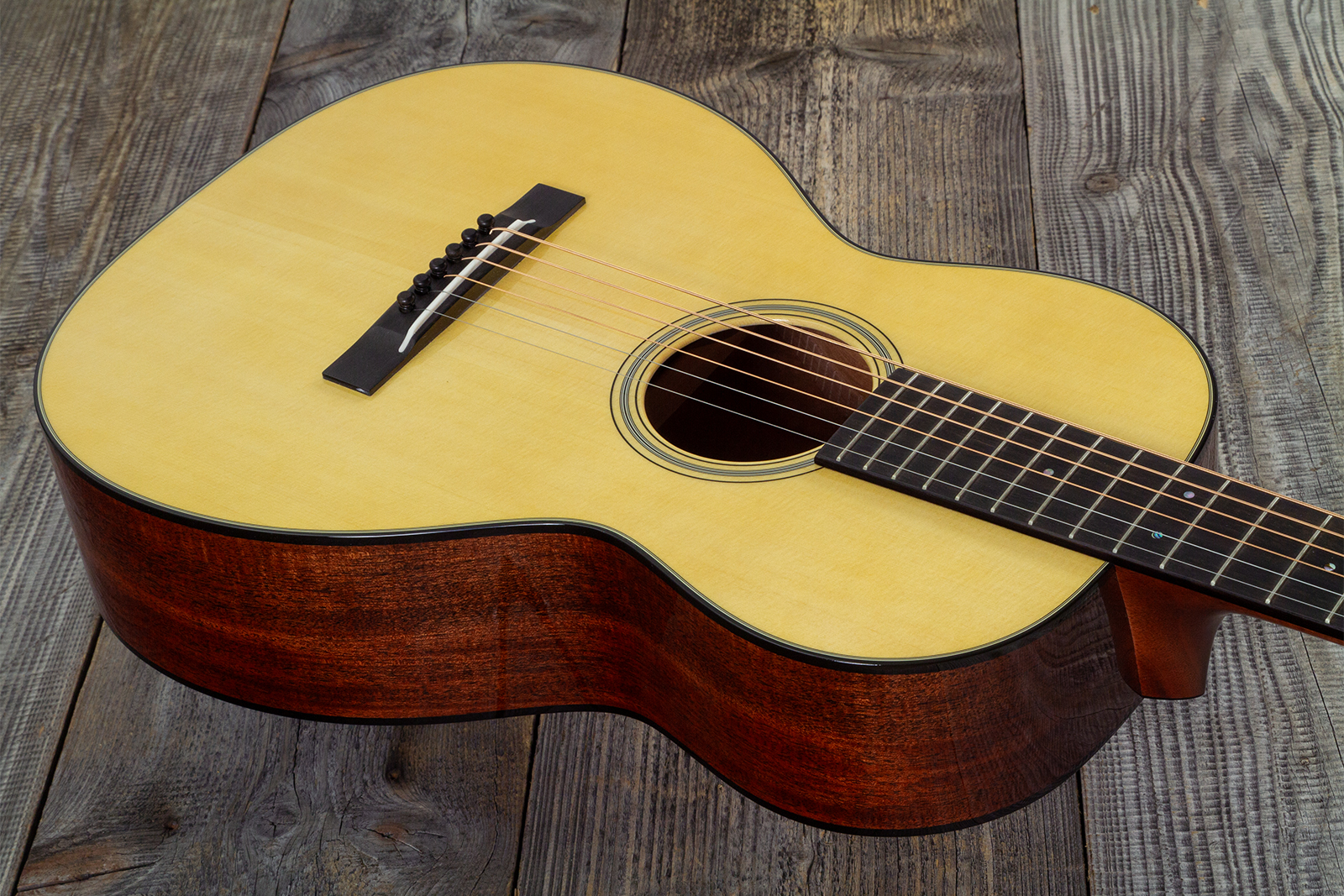 Martin Custom Shop 012f 12-fret Shsc Epicea Englemann / Acajou Eb #2964115 - Natural Aging Toner - Folk gitaar - Variation 3