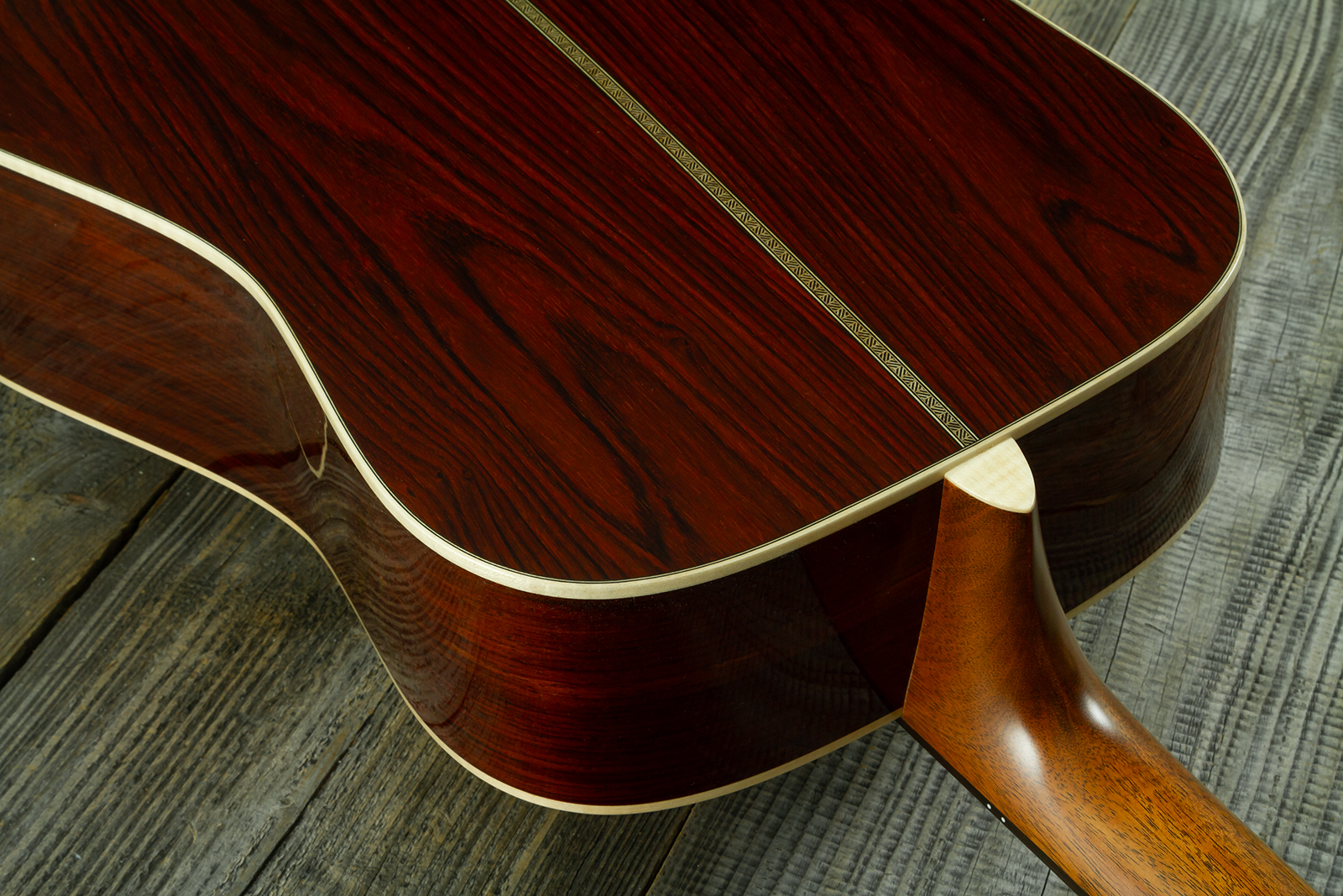 Martin Custom Shop Cs-d-c24055346 Dreadnought Epicea Carpates / Palissandre Guatemala Eb #2997714 - Natural Aging Toner - Dreadnought gitaar - Variati