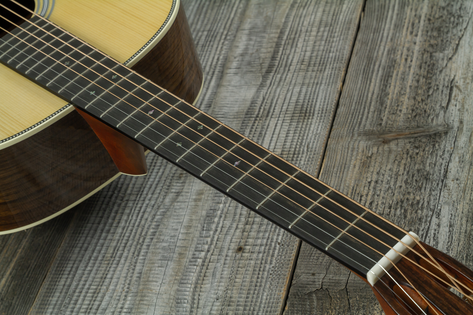 Martin Custom Shop Dreadnought 12-fret Epicea Adirondack / Palissandre Indien Eb #2964120 - Natural - Folk gitaar - Variation 5