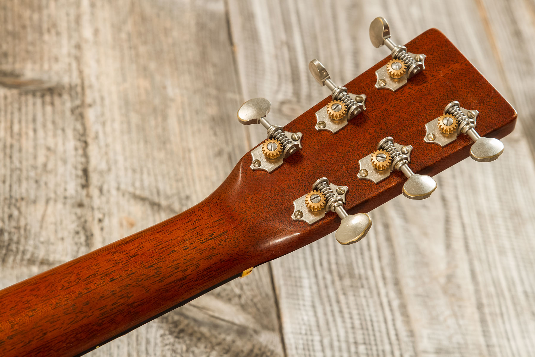 Martin Custom Shop Expert D-18 1937 Dreadnought Epicea Acajou Eb #2841322 - Natural Vintage Stage 1 Aging - Volksgitaar - Variation 8