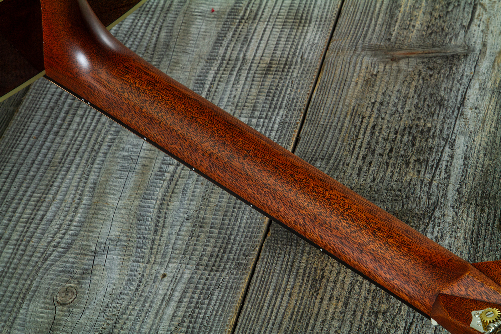 Martin Custom Shop Om Epicea Adirondack / Acajou Eb #2964118 - Natural Aging Toner - Folk gitaar - Variation 9