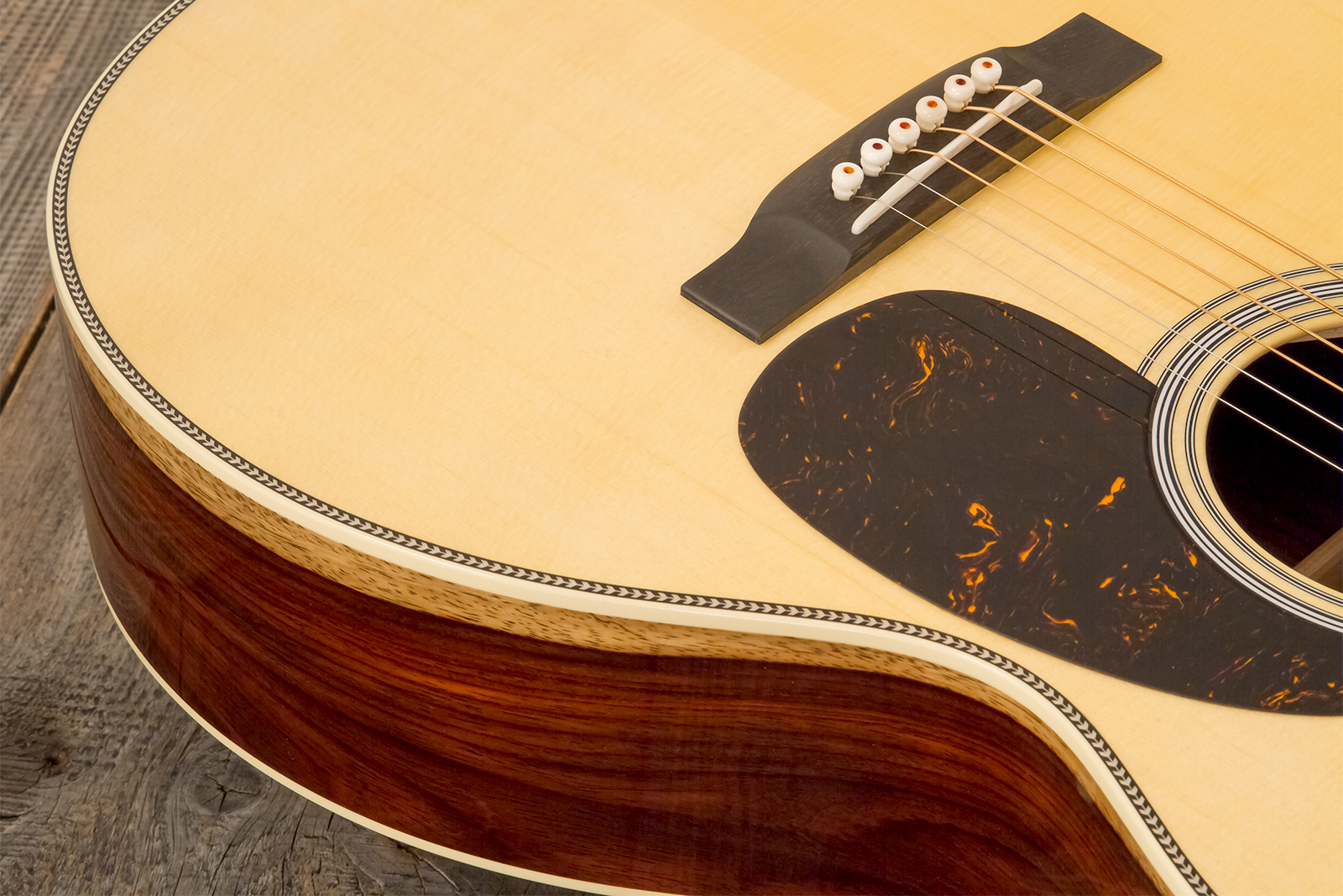 Martin Custom Shop Om Epicea Englemann / Palissandre Guatemala Eb #2964119 - Natural Aging Toner - Folk gitaar - Variation 3