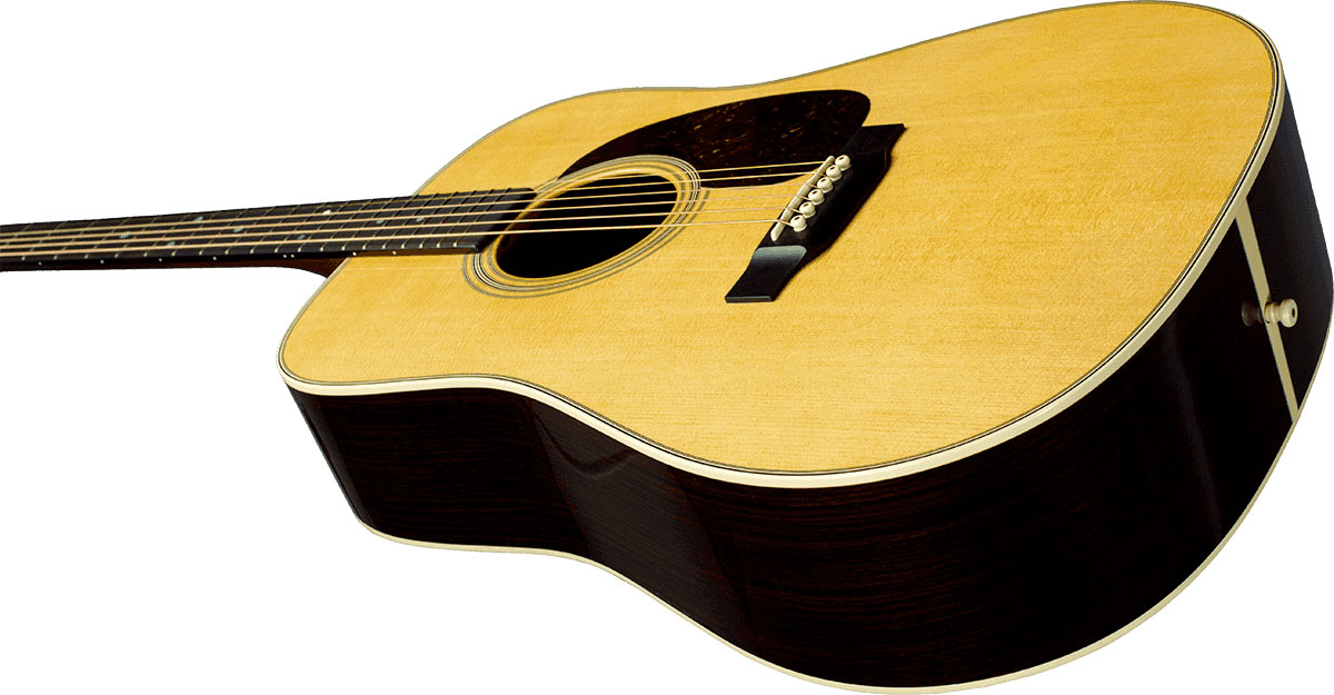 Martin D-28 Standard Golden Era Epicea Palissandre Eb - Natural - Volksgitaar - Variation 2