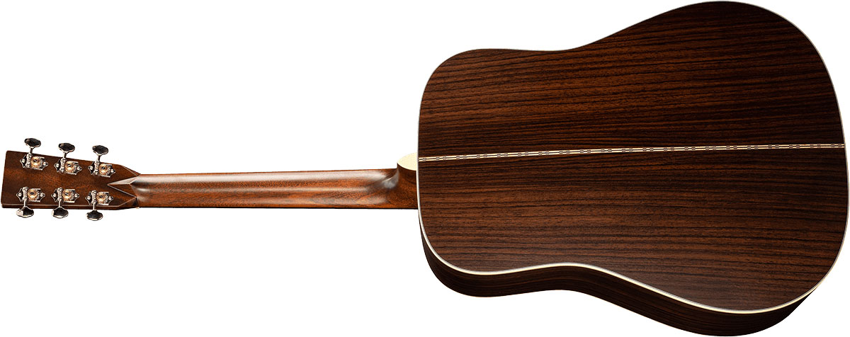 Martin D28 Standard Golden Era Epicea Palissandre Eb - Natural Satin - Volksgitaar - Variation 1