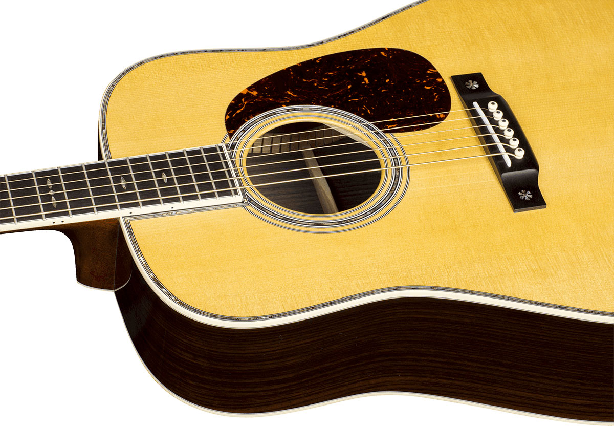 Martin D42 Standard Golden Era Dreadnought Epicea Palissandre Eb - Natural Gloss - Volksgitaar - Variation 2