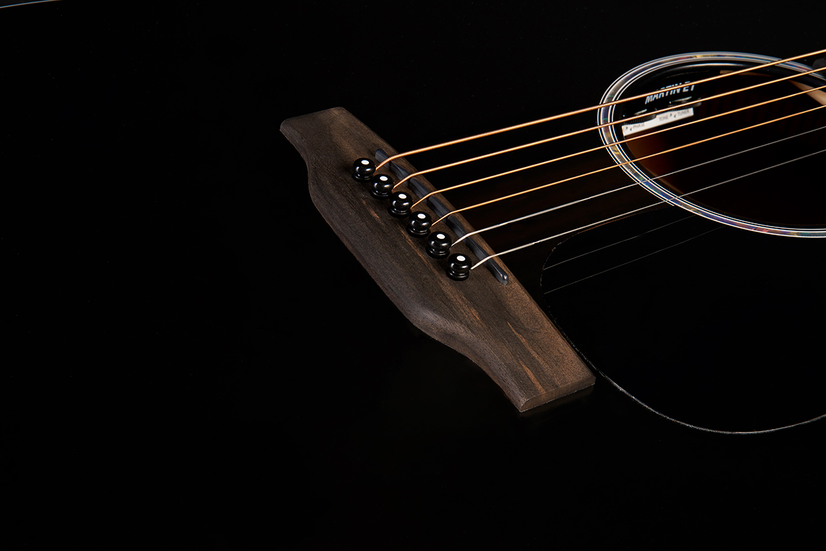 Martin Dc10e Modern Road Dreadnought Epicea Sapele Eb - Black - Folk gitaar - Variation 3