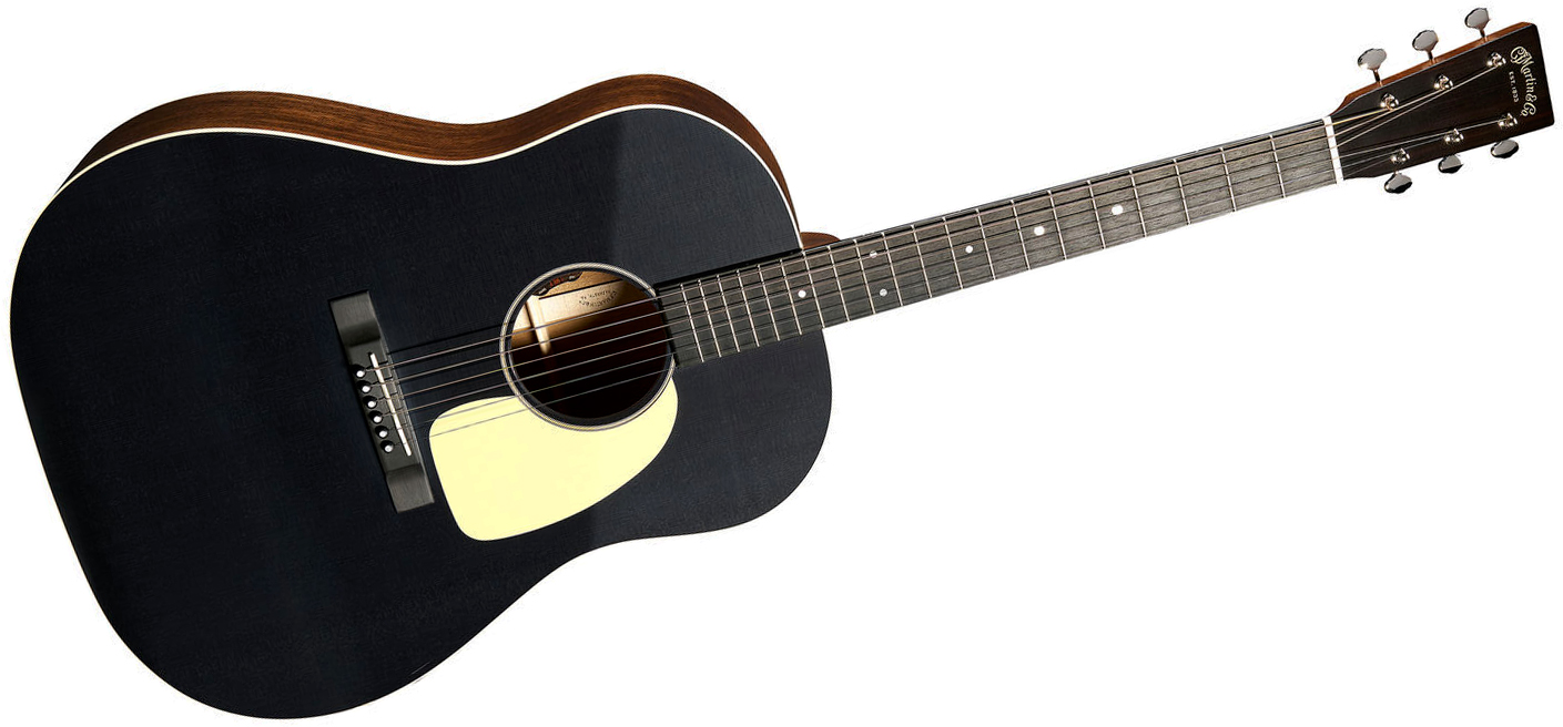 Martin Dss16e Dreadnought Epicea Acajou Eb - Black Smoke - Folk gitaar - Variation 1