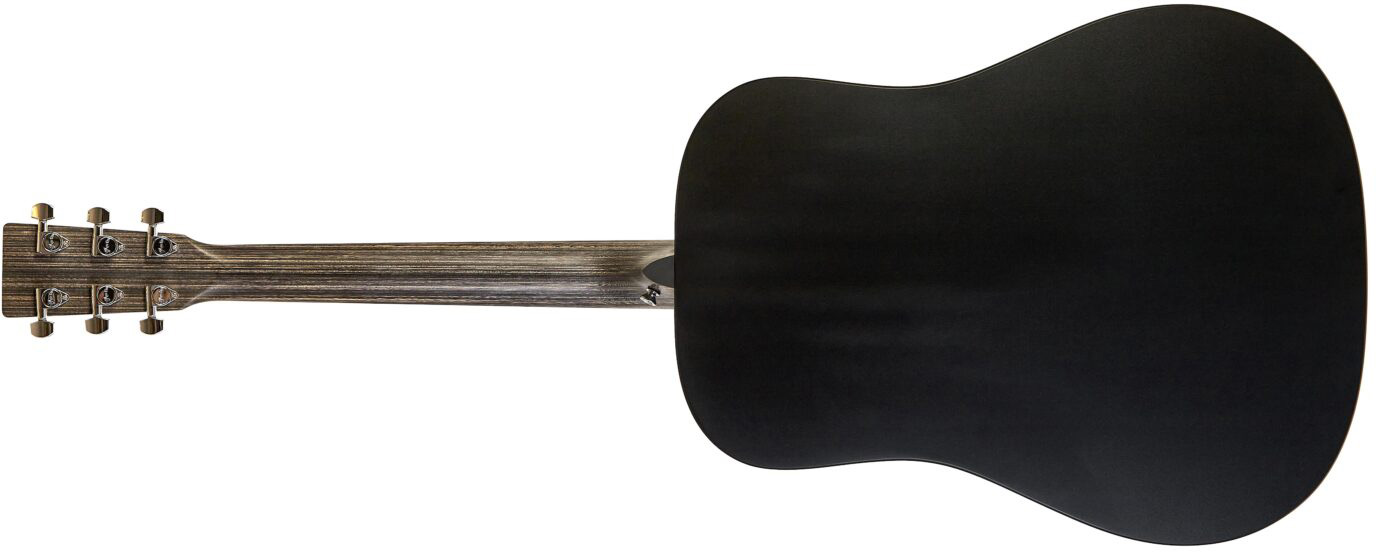 Martin Dx1 Dreadnought Tout Hpl Ric - Black Satin - Folk gitaar - Variation 1