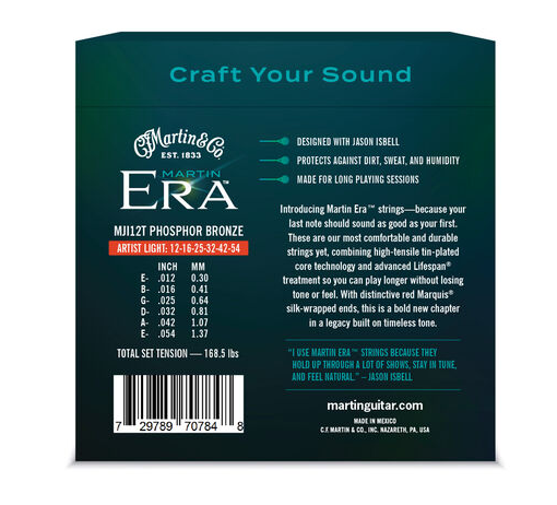 Martin Era Mp535t Phosphor Bronze Treated Light - Westerngitaarsnaren - Variation 1