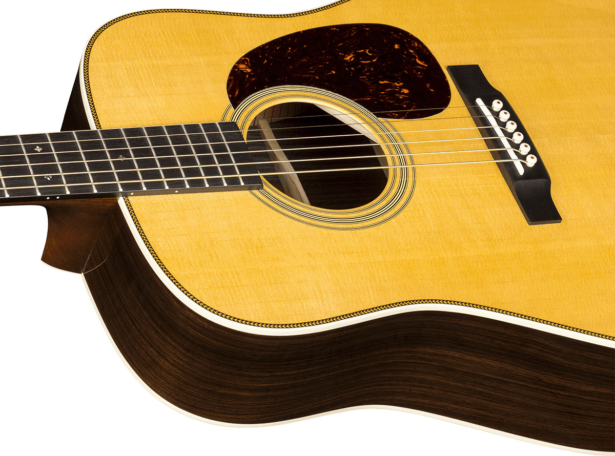 Martin Hd28 Standard Golden Era Epicea Palissandre Eb - Natural Gloss - Volksgitaar - Variation 2