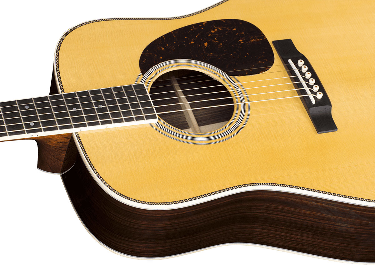 Martin Hd35 Standard Golden Era Dreadnought Epicea Palissandre Eb - Natural Gloss - Volksgitaar - Variation 2