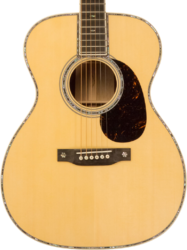Folk gitaar Martin Custom Shop CS-OM-C24053589 #2969039 - Natural aging toner