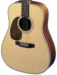 Linkshandige folkgitaar Martin HD-28 Standard Gaucher - Natural