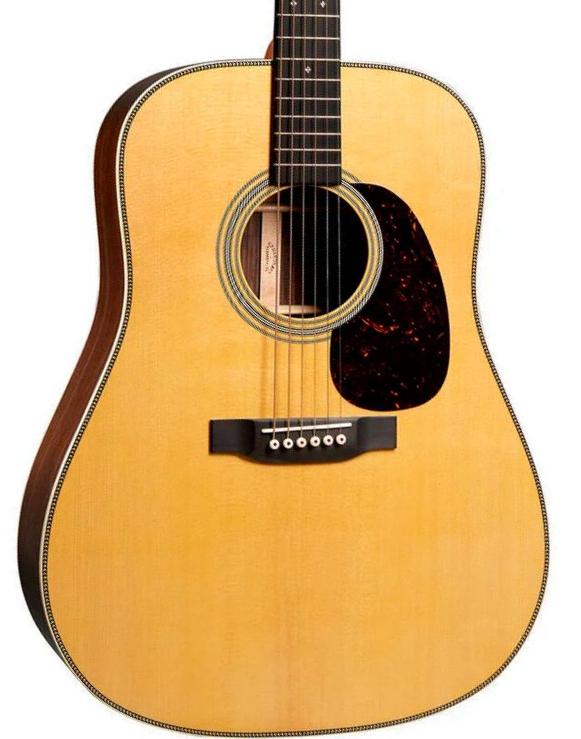 Folk gitaar Martin Standard Super HD-28 - Natural Aging Toner