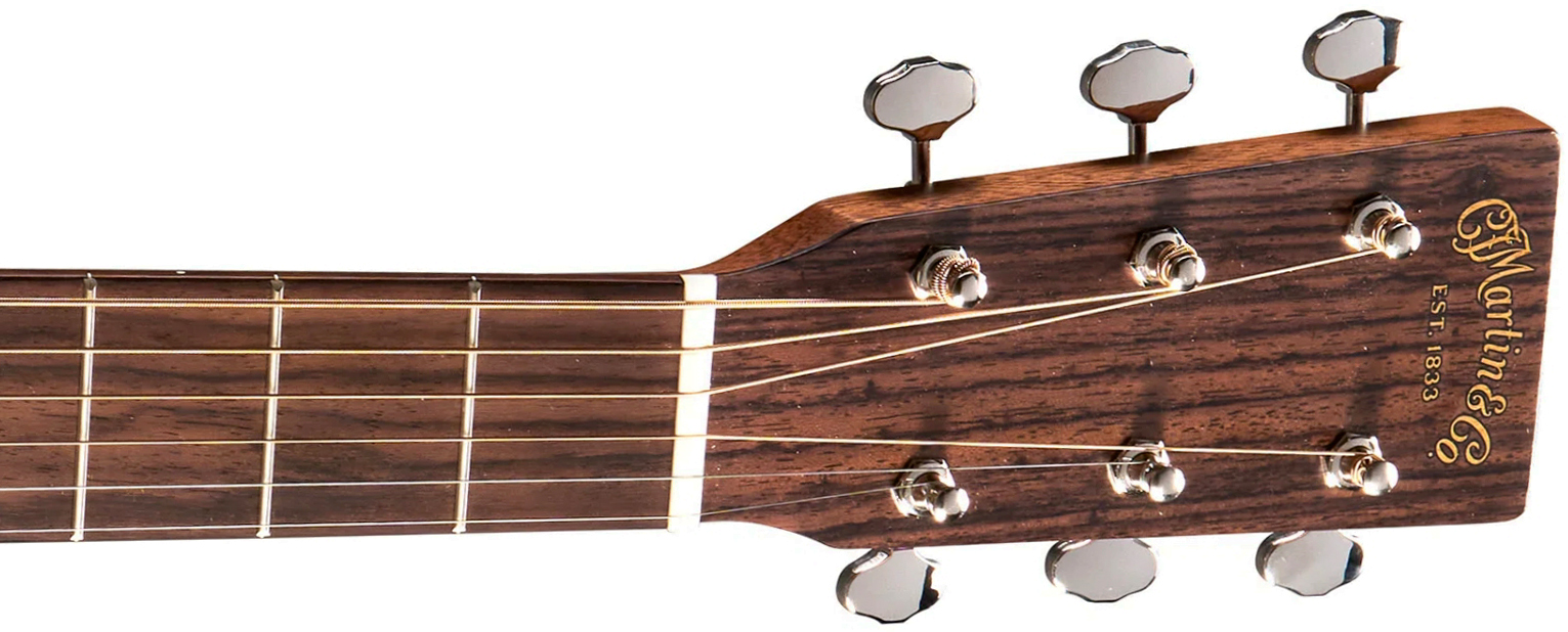 Martin Jason Isbell 010 Retro Road Signature Parlor Shsc Acajou Rw - Natural Satin - Folk gitaar - Variation 3