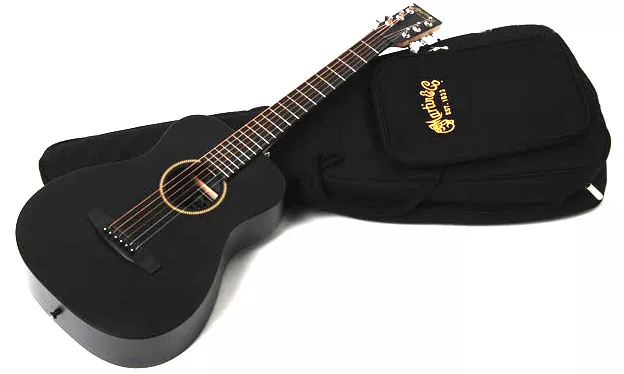 Western reisgitaar Martin LX Little Martin - black satin