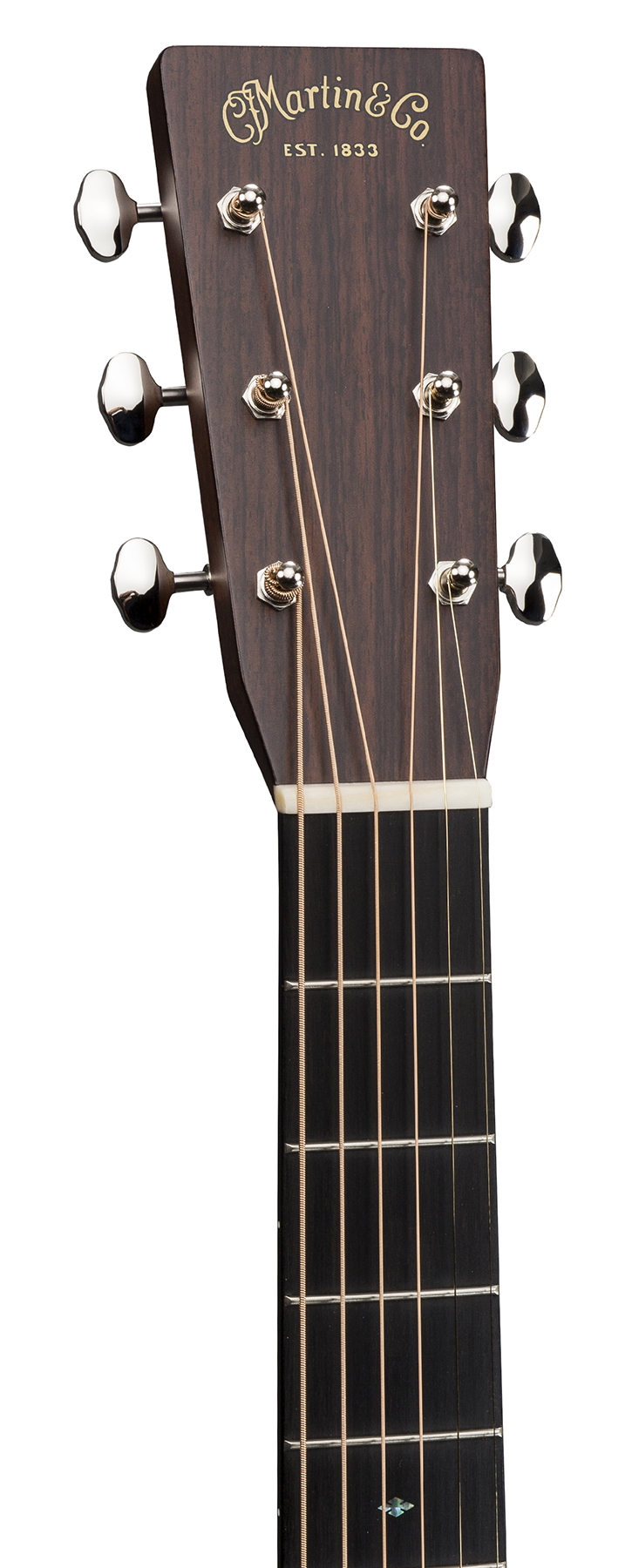 Martin Om-28e Standard Re-imagined Orchestra Model Epicea Palissandre Eb - Natural Aging Toner - Elektro-akoestische gitaar - Variation 3